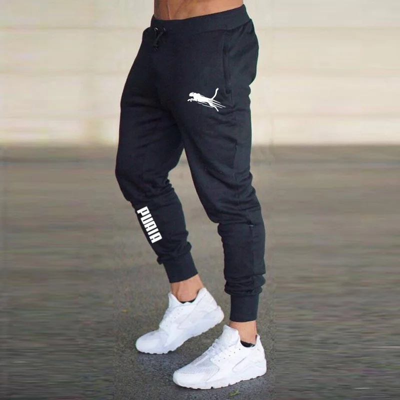 Calça de corrida masculina de lã quente, roupa de treino masculina, streetwear Harajuku, calça casual, moletom estampado, outono, inverno, novo, 2024