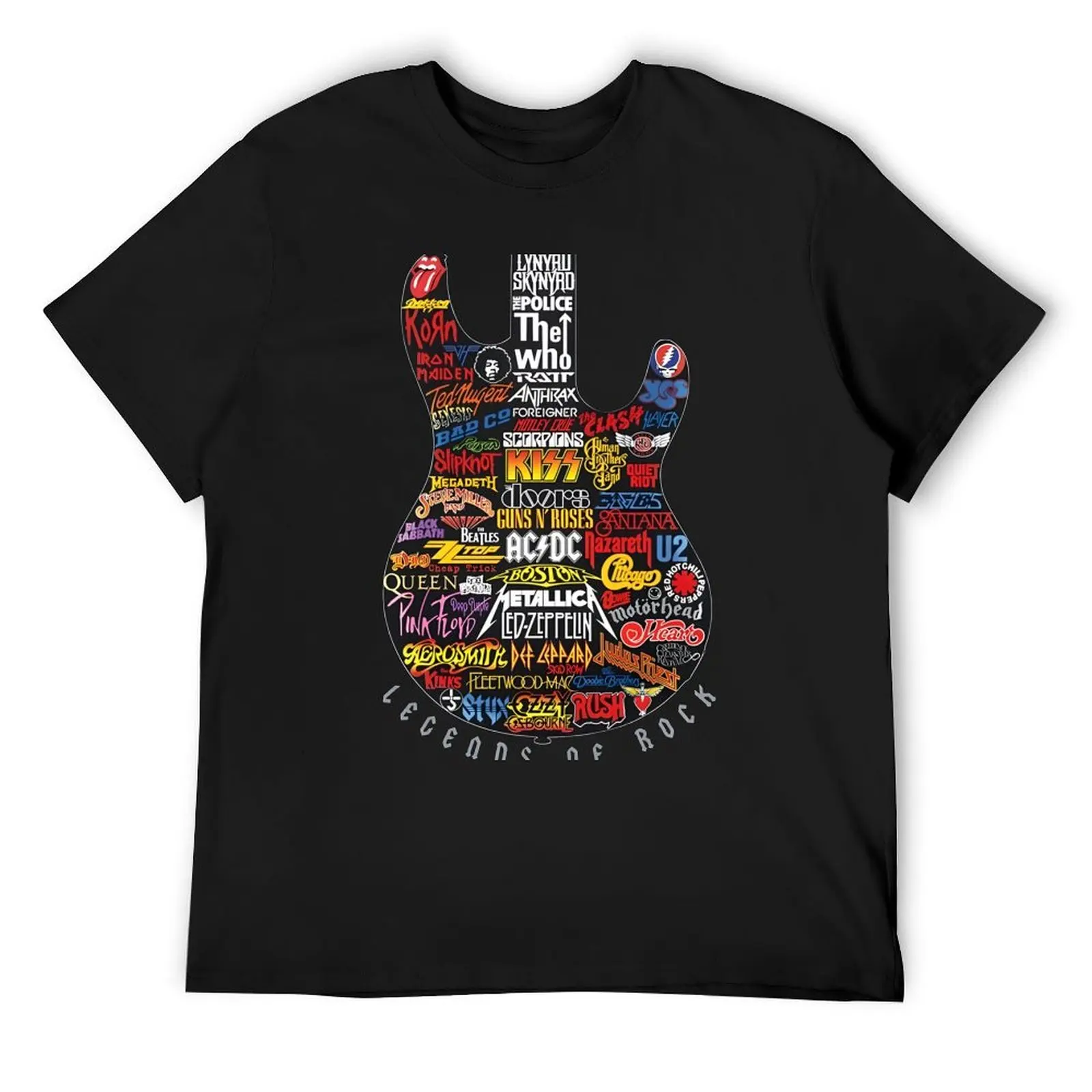 

Legends Of Rock T-Shirt anime shirt sports fans man clothes vintage clothes mens tall t shirts