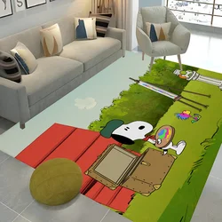 3D cartoon Snoopy Bathroom Mat Kids Room Bedroom Decoration Balcony Anti-Slip Doormat Living Room Welcome Rug