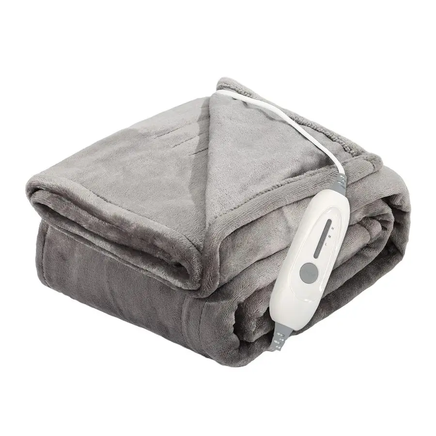 

Heated Blanket Throw, Super Soft Flannel 50 x 60 Heating Throw with 3 Fast Heating Levels amp 4 Hours Auto Off, Machine Washable