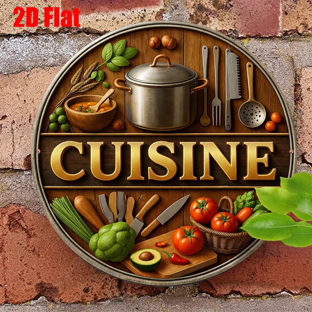 Vintage Mutfak Dekoru 8x8in Yu - Home Cooking Cafe incelemesi ve fiyatı