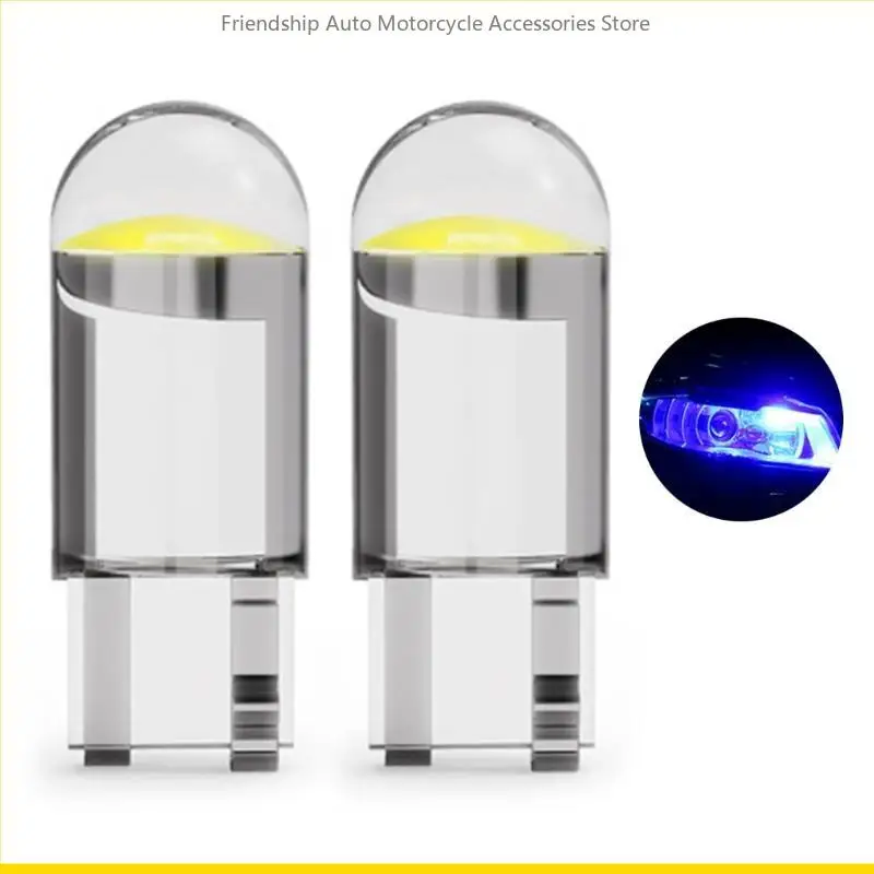 

Szch Car светодиод T10 W5W Canbus Glass Cob Reading Dome Lamp Lames