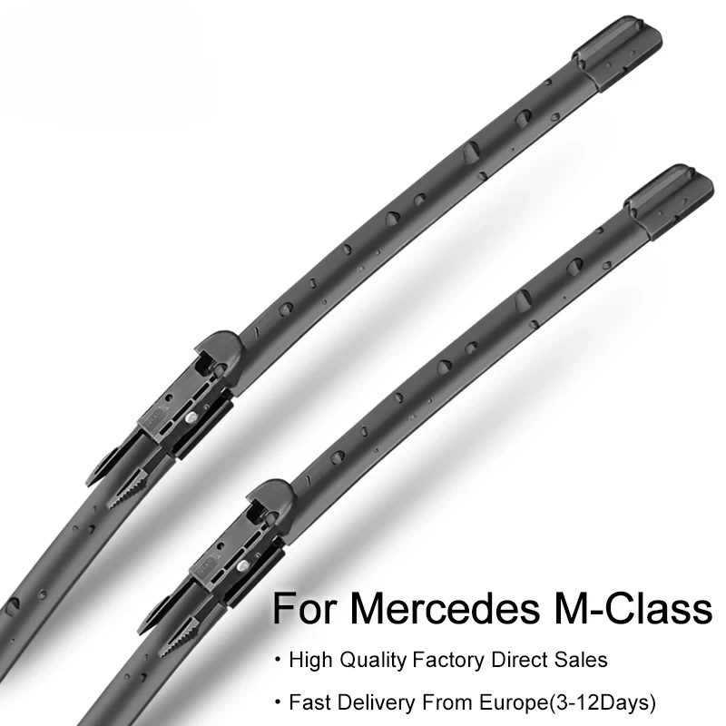 Wiper Blades for Mercedes Benz M Class W164 W166 ML 250 280 300 320 350 400 420 450 550 63 AMG CDI