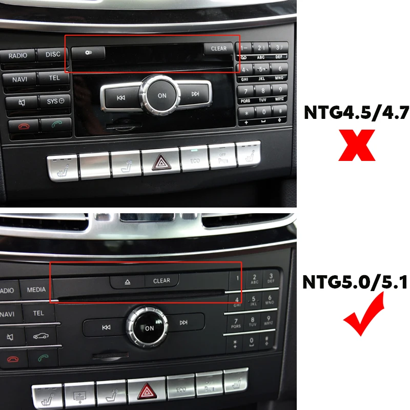 Reverse Camera For Mercedes Benz E-Class W212 W209 E200 E260 E300 E350 2015 NTG5.1 Rearview Camera Interface Recorder Module
