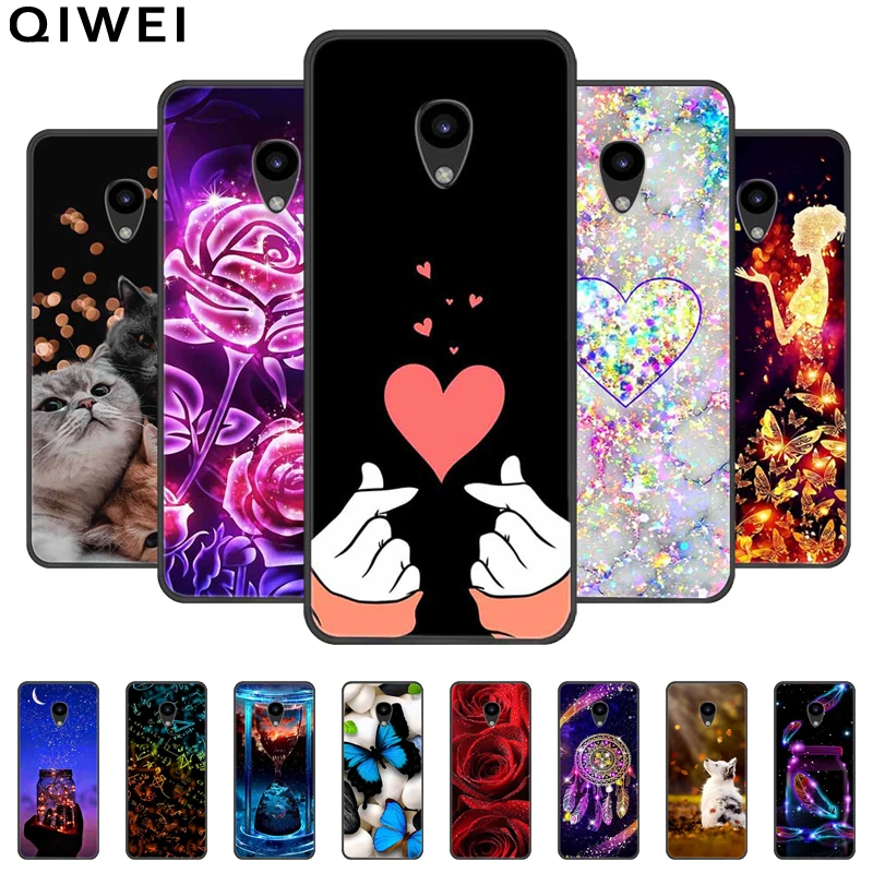 Phone Case For Qin F21 Pro Fashion Painted Soft Silicon Back Cover for Xiaomi Qin F21 Pro Cases TPU Bumper On QinF21 Pro F21 Pro