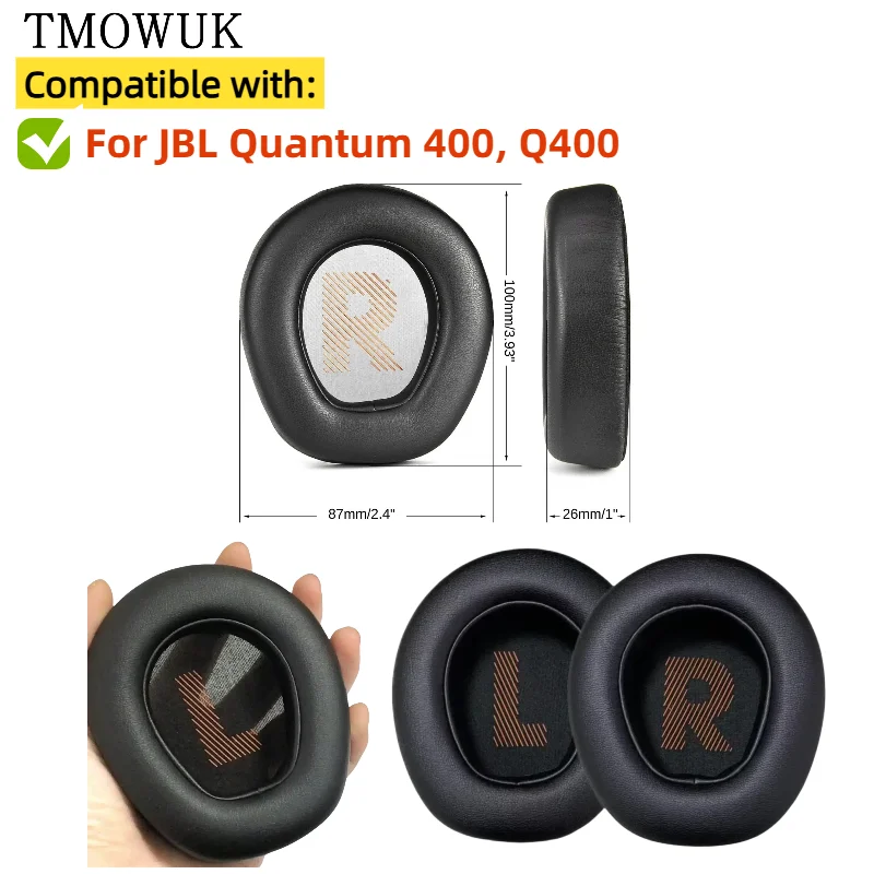 

Ear Pads For JBL Quantum 400, Q400 Headphone Replacement Leather Pads High Quality Foam Pads
