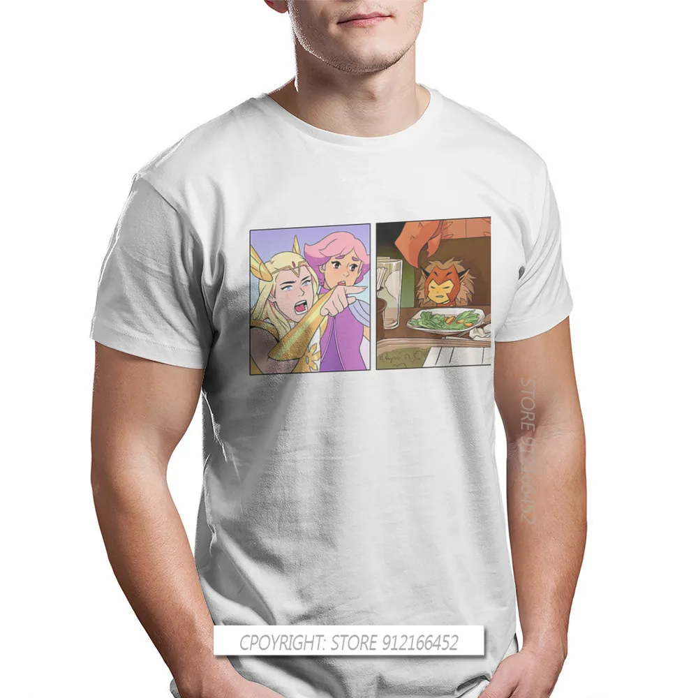 Yelling At Catra Meme Style TShirt She Ra And The Princesses Of Power Adora TV Comfortable New Design Graphic T Shirt Stuff