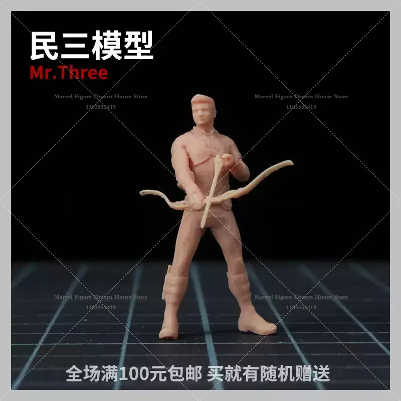 1/64 1/43 Scale Miniature Scene Dolls Unpanited White Figure Mini Model The Timeless Hero Steve Peak Of Human Physical Potential