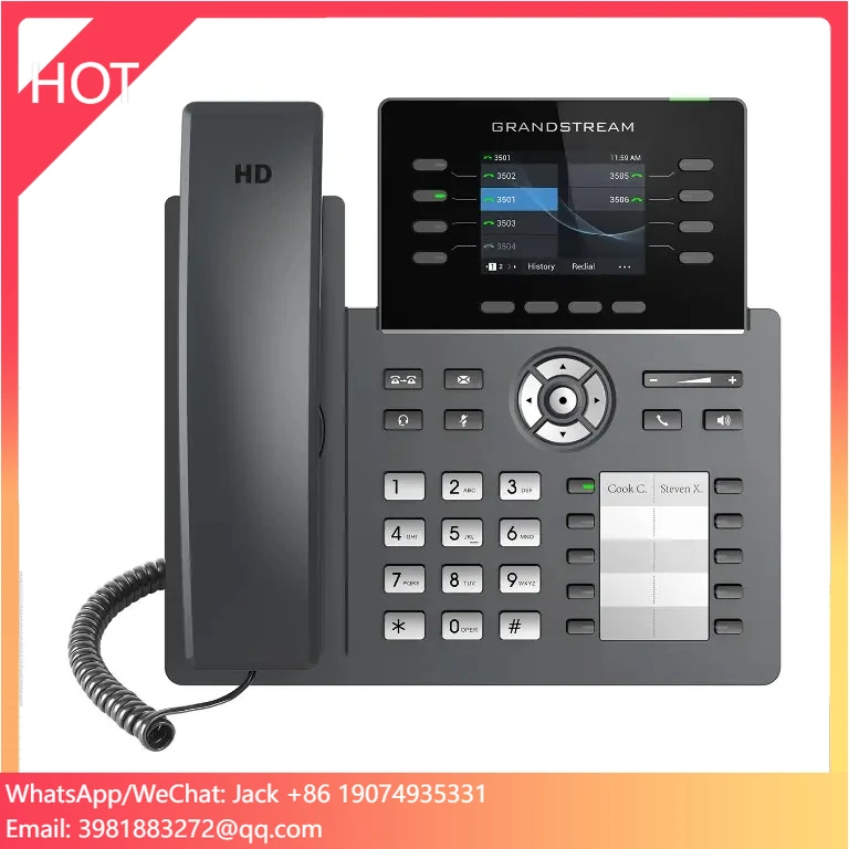 

HD Chatting Grandstream GRP2634 HD Professional Carrier Grade Wi-Fi IP Phone