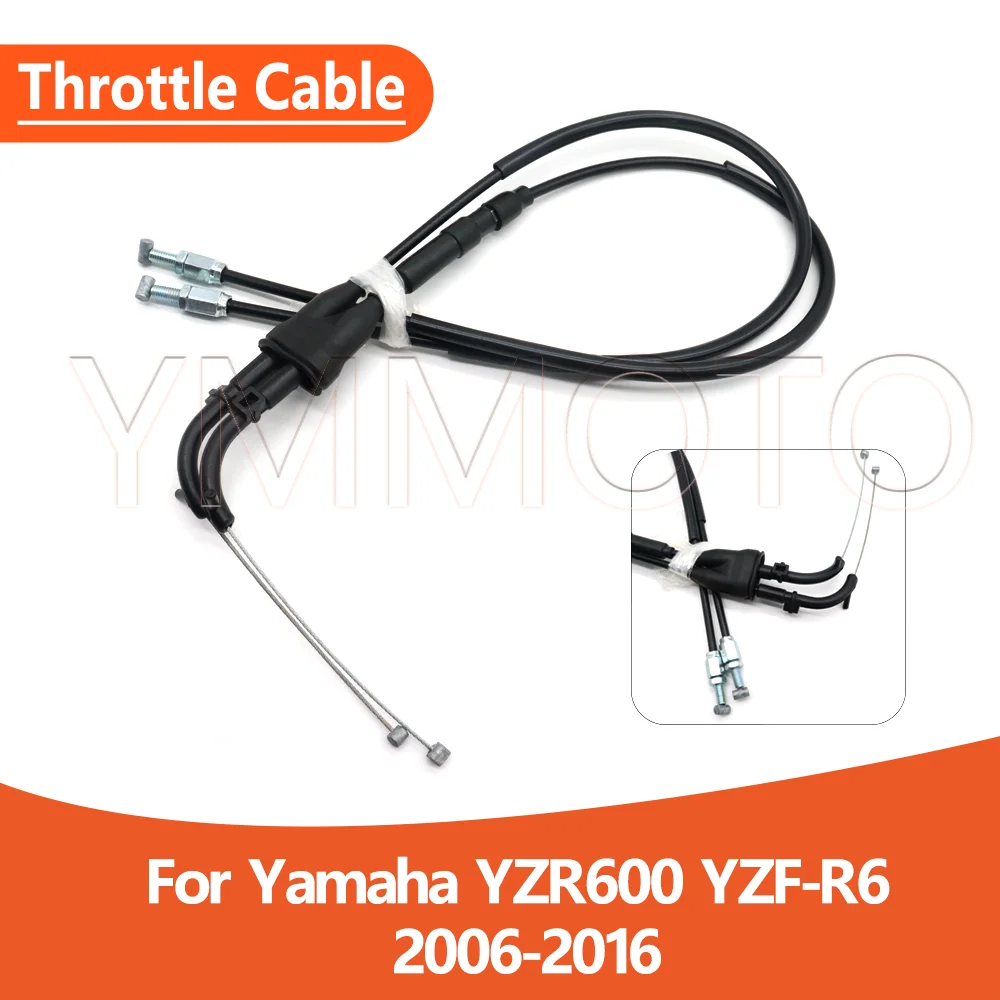 

Motorcycle Accessories Throttle Cable Replacement For Yamaha YZR600 YZF-R6 YZFR6 YZF R6 YZR 600 YZR-600 2006-2016