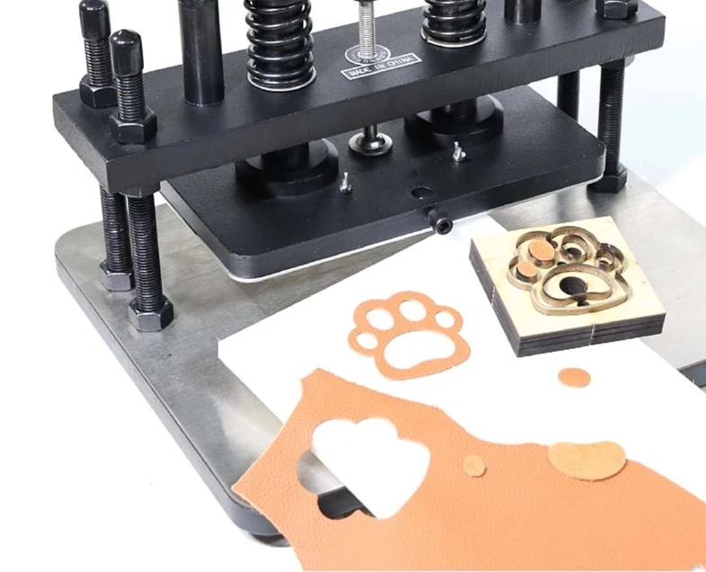 360*220MM DIY Skiving Machine Leather Cloth Paper EVA Fabric Die Cutting Manual Paper Die Cutter