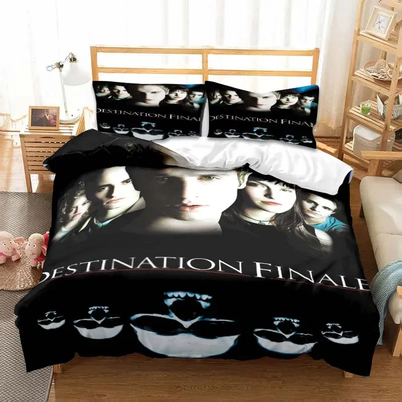 Final Destination Movie Sheets Quilt Covers Bedding Dormitory Sheets Three-piece Bedding Set Three-piece Soft Warm Bedding Set