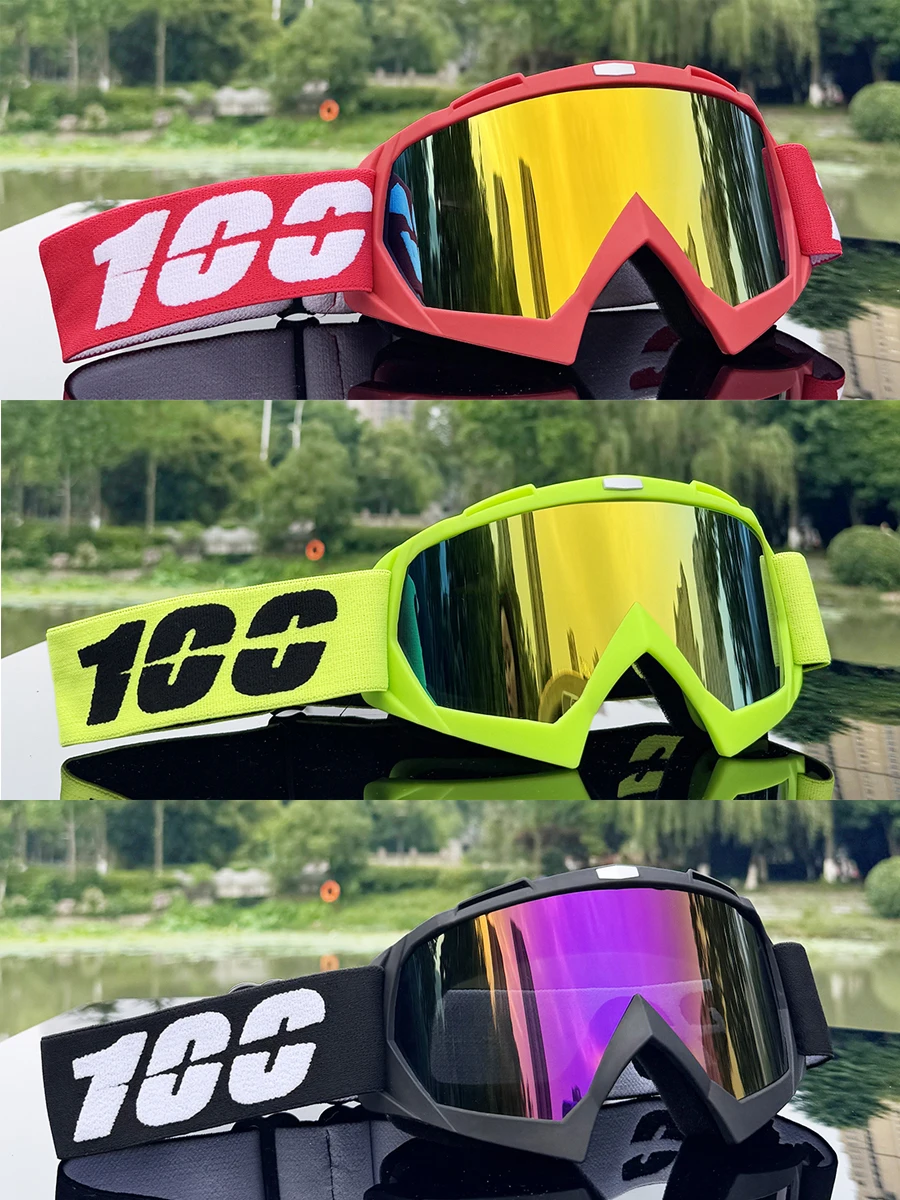 AliExpress High Quanlity Motocross Goggles Windproof Sandproof Cycling Motorcycle Glasses HD Lenses UV400 Protection Moto Glasses For Men