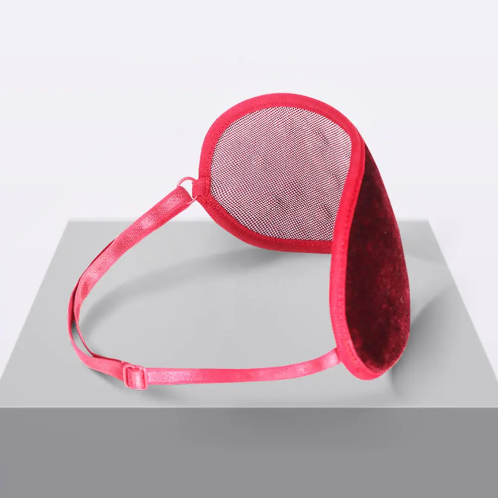 1Set Ultra Lightweight Sleeping Eye Mask Non Pressure Breathable Fabric Complete Light Blocking Shading Eye Cover Travel