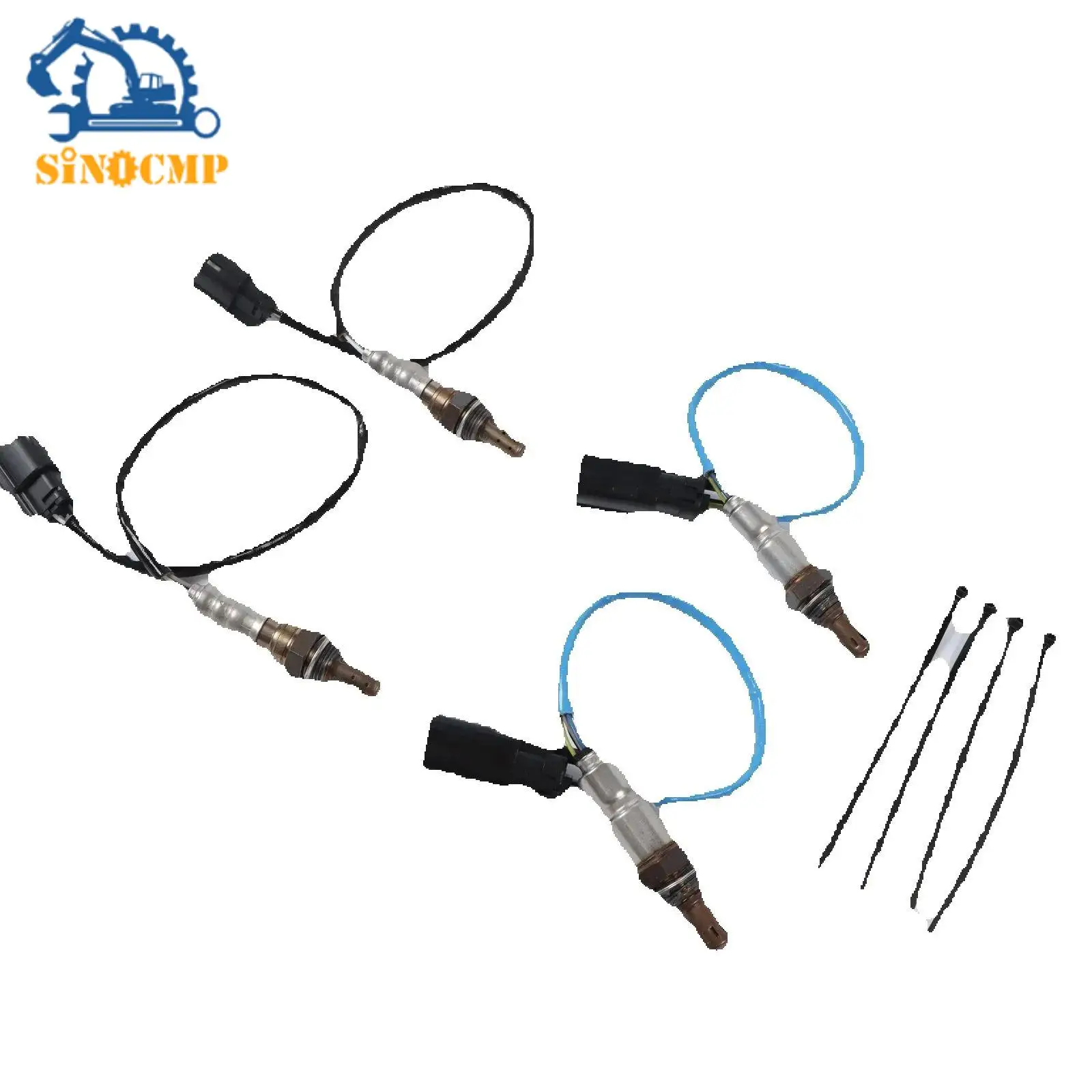 

Комплект датчиков кислорода 9E5Z-9F472-D BE5Z-9G444-A 4 шт. вниз и вверх по течению для Ford Explorer Escape Lincoln MKZ автомобильные аксессуары