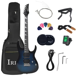 6 Strings Electric Guitar Maple Body Neck Electric Guitarra With Bag Strings Amp Capo Picks Strap Guitar Parts & Accessories