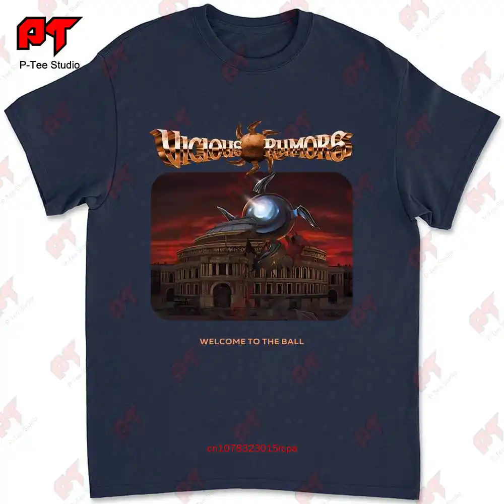 Vicious Rumors Welcome To The Ball Shirt Metal Band T 6Y9I