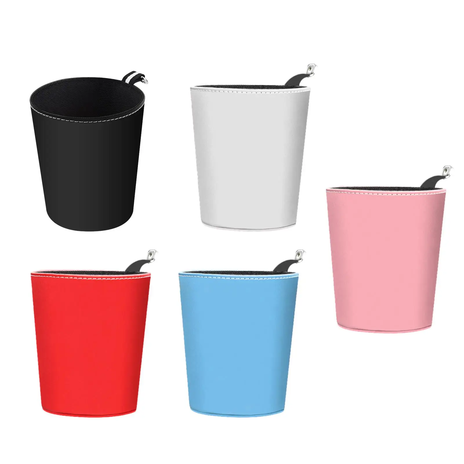 Car Trash Bin Can Hanging Car Trash Bag Vehicle Accessory Sturdy Garbage Container Storage Box Storage Busket for Trucks
