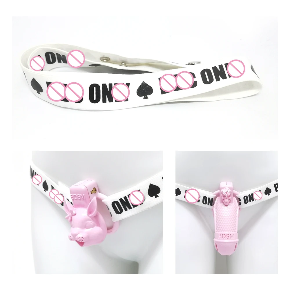 Alat Pengunci Penis Pria yang Dapat Disesuaikan dengan Tali Elastis, Mainan Seks Sissy, Cincin Skrotum, Cincin Penis Pria, Sabuk Pembantu