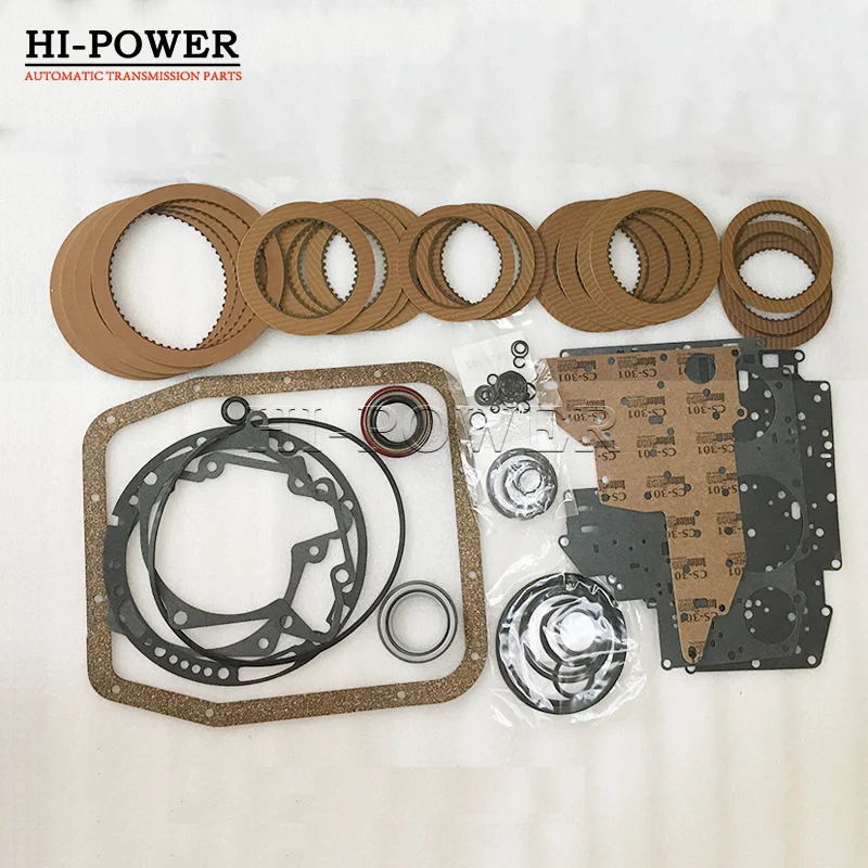 4R70W 4R75W 4R75E Transmission Overhaul Disc Repair Kit friction Plate for Ford Crown Excursion Explorer F150 Mustang Gearbox