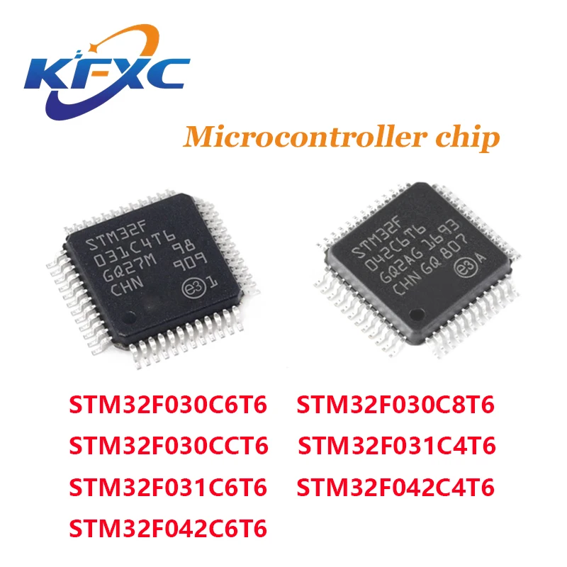STM32F031C4T6 STM32F031C6T6 STM32F038C6T6 STM32F042C4T6 STM32F050C4T6 STM32F050C6T6 STM32F051C4T6 STM32F051C6T6 STM32F303C6T6 IC