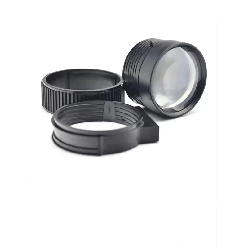 Projetor 4,3 polegadas 3 peças HD Combinação Acessórios de reparo Projetor LED Lente telefoto curta universal