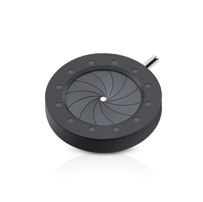 1.2-18mm Mechanical Diaphragm Adjustable Iris Integrated Aperture Stop Microscope Halo Camera Laser Light Ring Optical Module