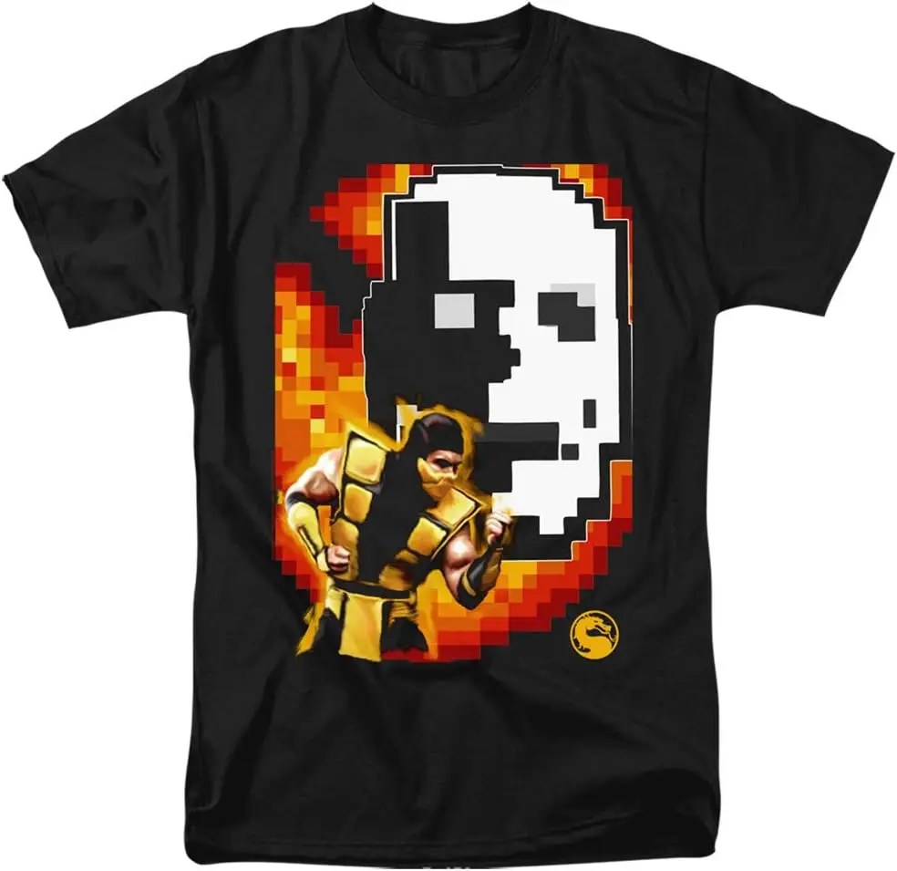 A&E Designs Mortal Kombat Klassic T-Shirt Scorpion Black Tee