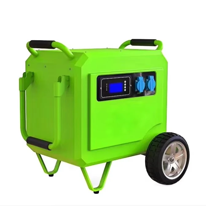 

Integrated portable energy storage generator