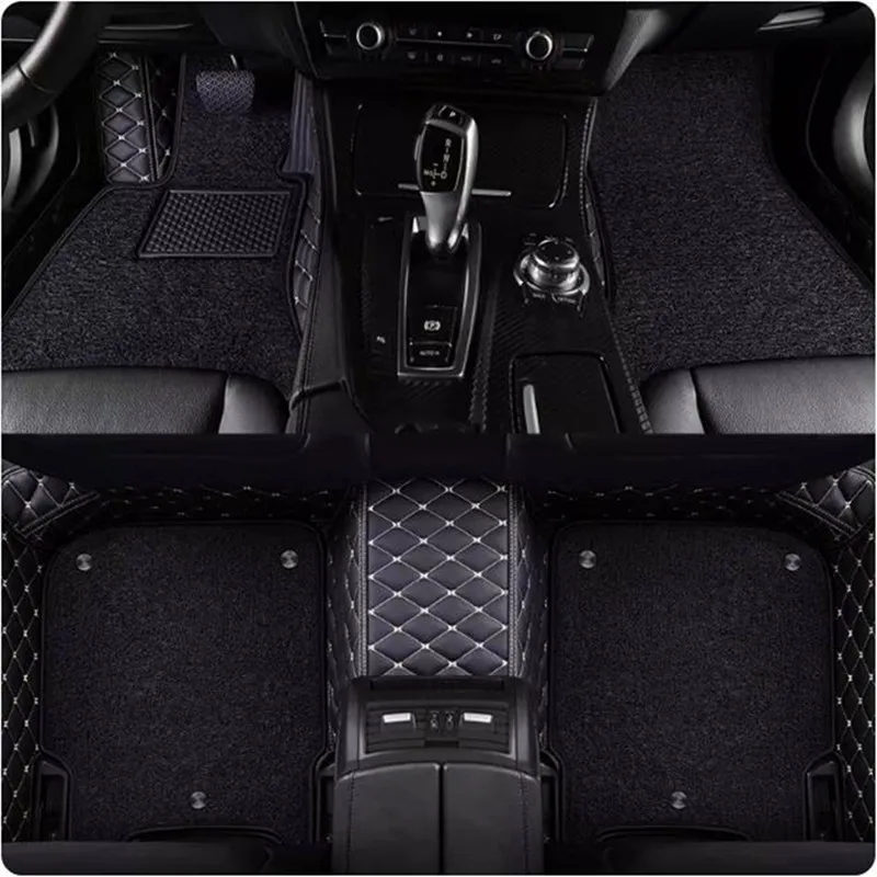 

Good quality Rugs, Custom special car floor mats for Toyota RAV 4 2026 non-slip waterproof double layers carpets for RAV4 XA60