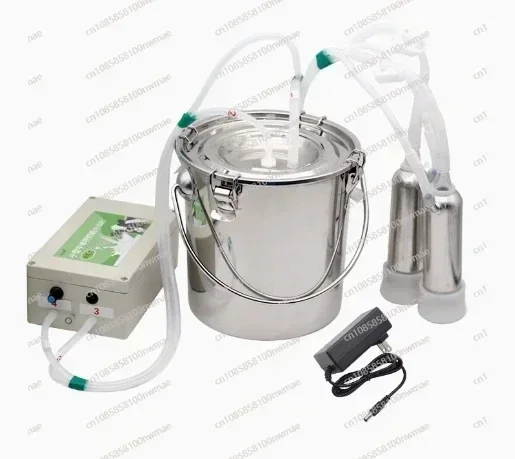 Portable Small Milking Machine Milk Goat Milk Pump Veterinary Electric Pulse Milking Machine Farm Feeding Equipment