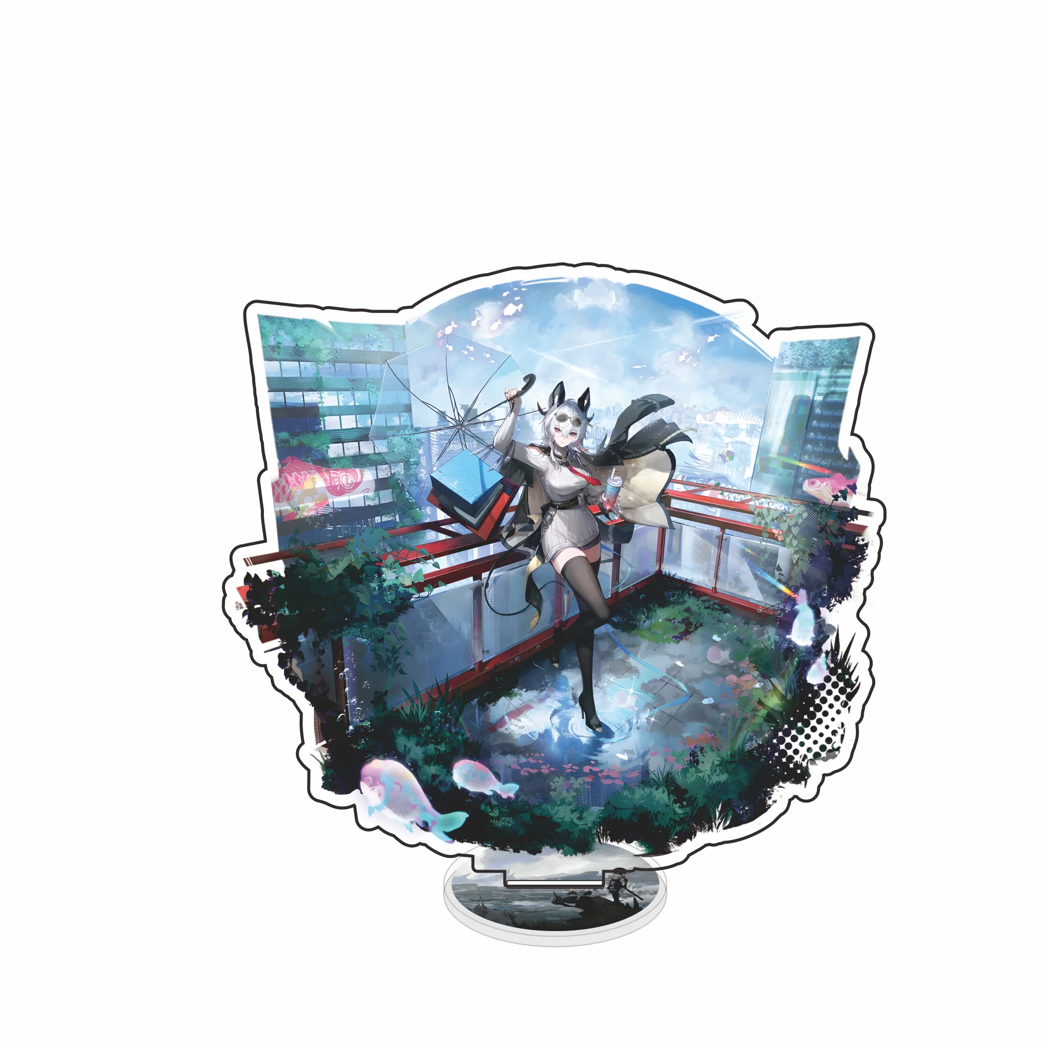 Game Wuthering Waves Acrylic keychain Stand Model Galbrena MORNYE LYNAE IUNO  JINHSI CHANGLI Figure Cosplay Display Gifts