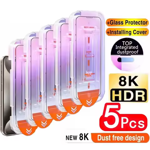 Screen Protector FFilm For Samsung A56 5G A36 A26 A16 A25 A35 A34 A53 A54 A55 S25 S24 Ultra S23 S22 Plus Glass With Install Kit