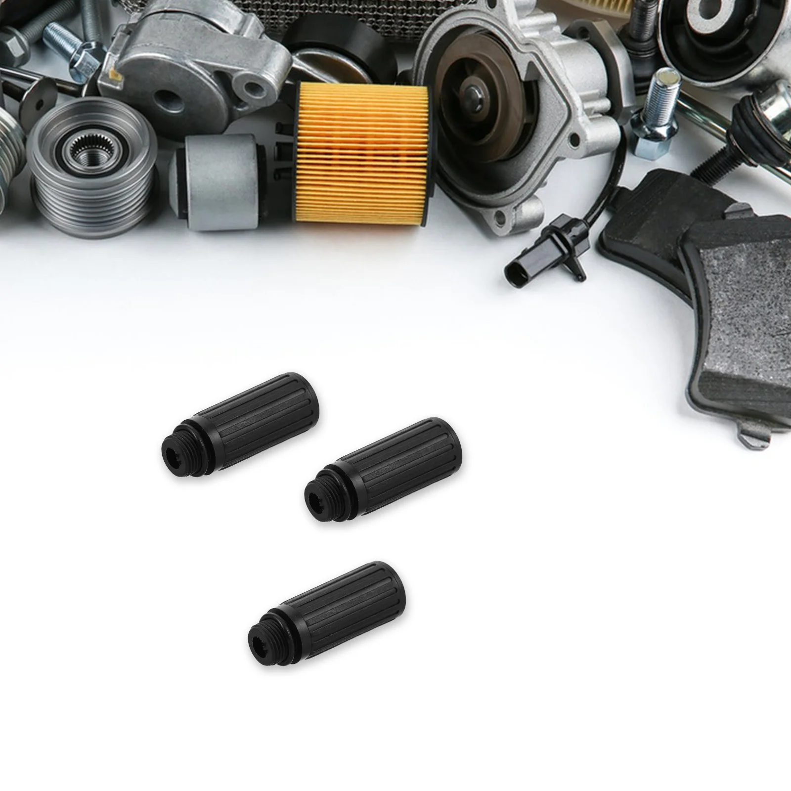 

3pcs Air Compressor Vent Cap Plastic Breathing Nozzle For Quick Connect Fittings Air Compressor Accessories Replacement