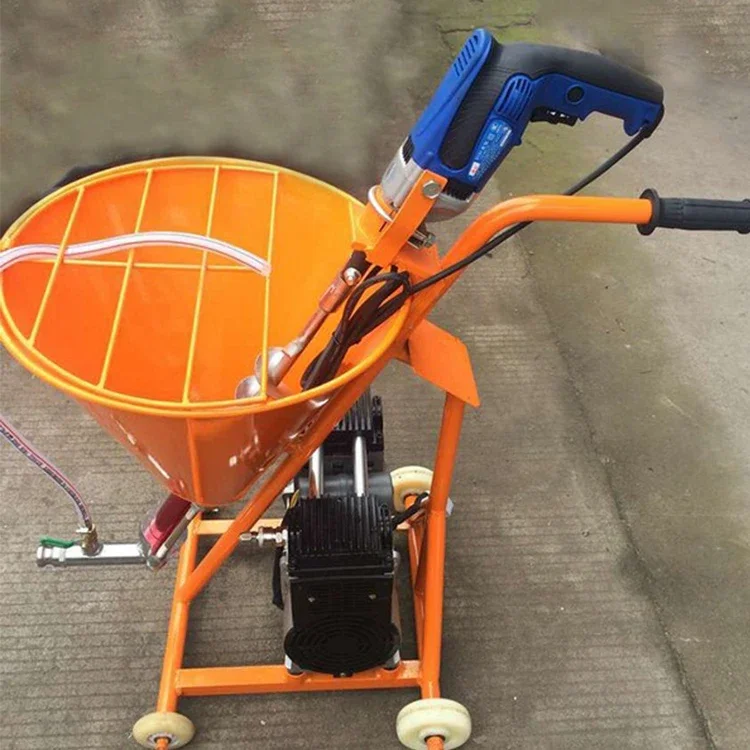 Automatic Mortar Gypsum Wall Plaster Machine Mortar Spray Machines Concrete Mortar  Machine