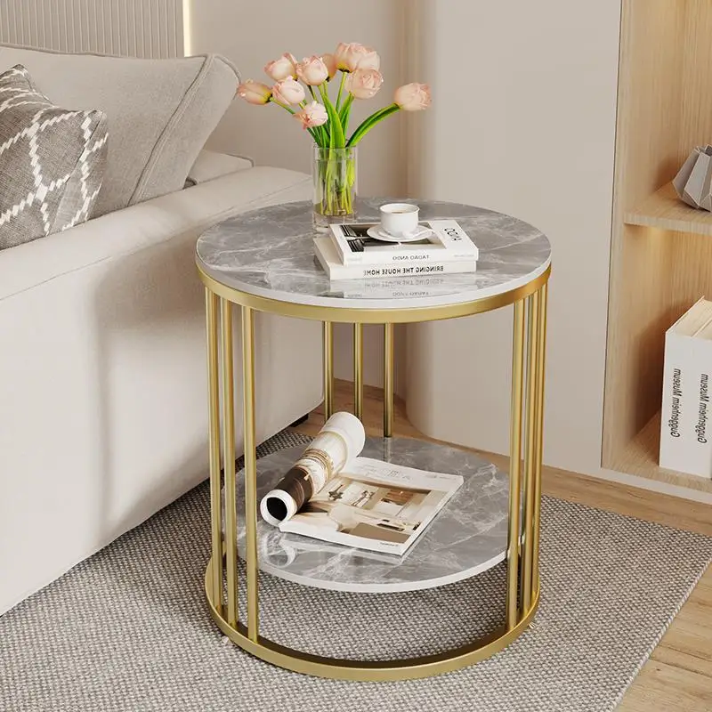 

Glamour Sofa Side Table Design Modern Minimalist Nordic Coffee Tables Trendy Unique Mesa De Centro Sala Living Room Furniture