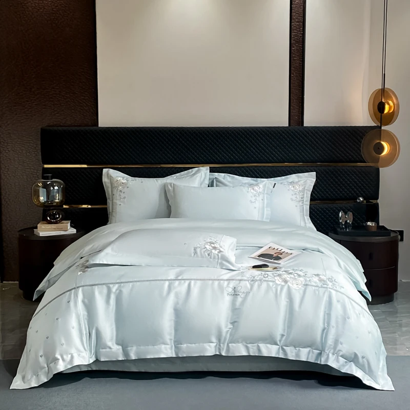 Luxury Bedding Sets 2025, 100% Cotton, High - End, Simple Design, Full Size