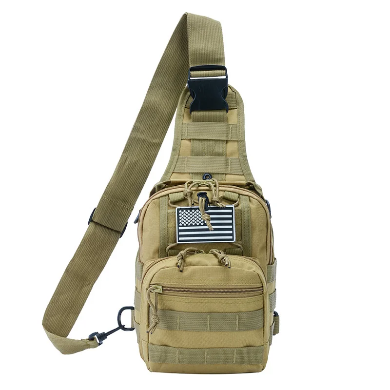 

511 Small Army Bag Camo Oxford Cloth Diagonal Span One Shoulder Men's Crossbody Sports Outdoor Leisure Fashion Tactical