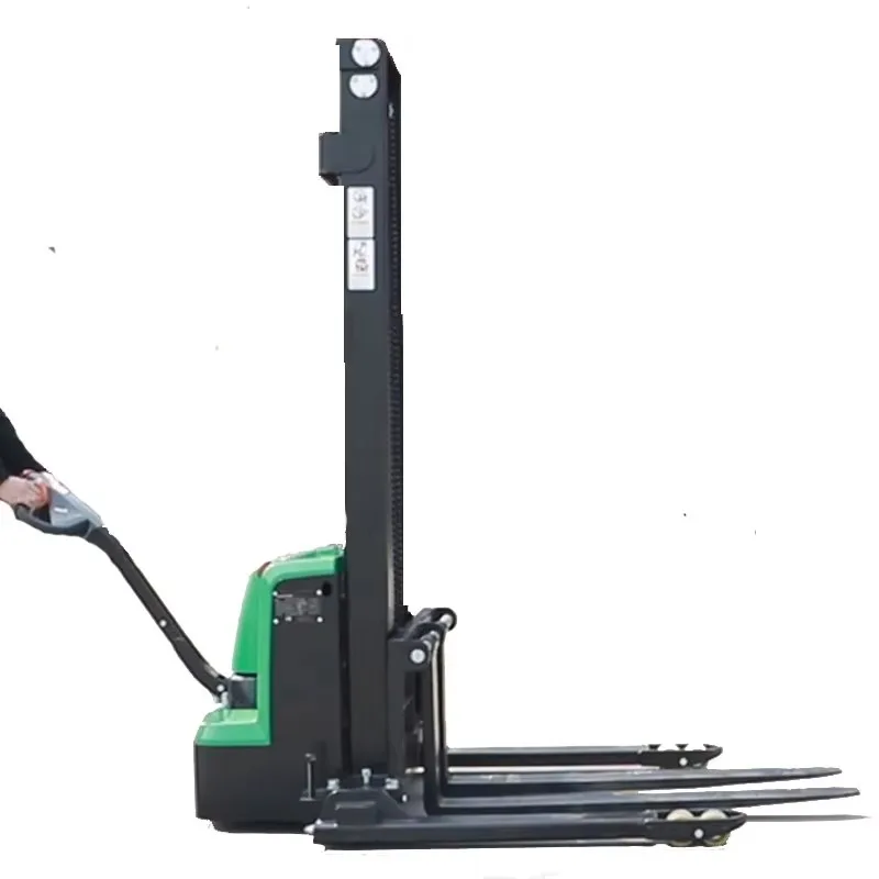 Helicopter Forklift For3M/3.5M 1200kg 1500kg 3300lbs Electric Intercom Stacker with Cross Side Legs