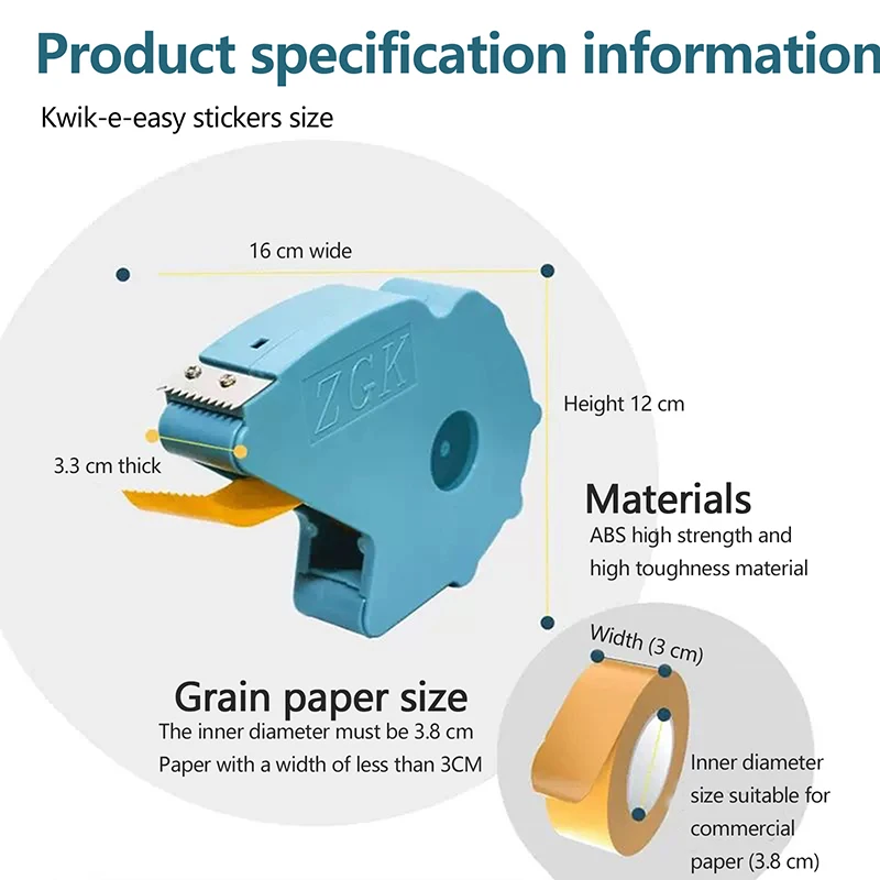 Upgraded Painter Masking Tape Applicator Machine Tape To Repair And Beautify Crack In Tiles Adhesive Tape With Tape Cutting Tool