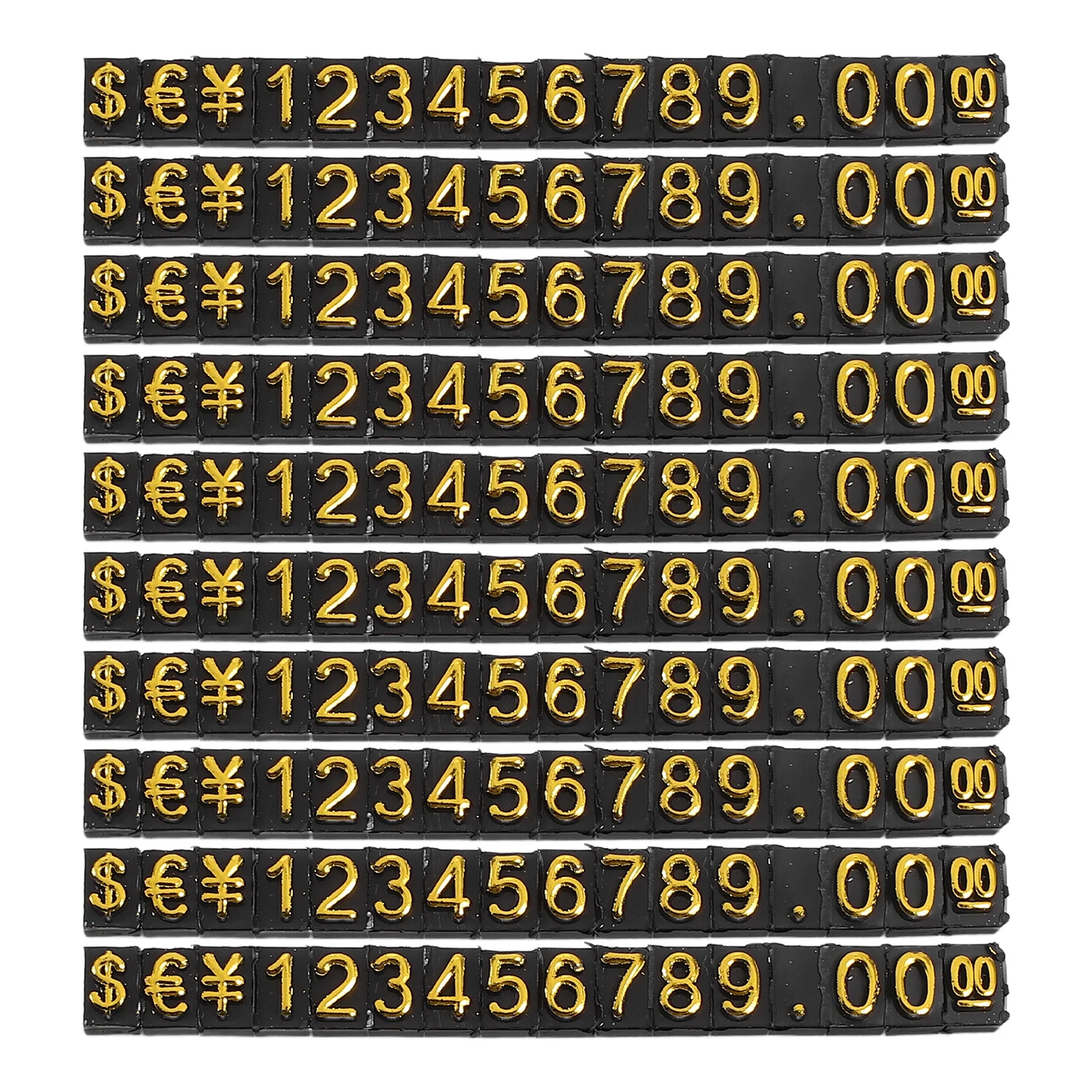 

10 комплектов пластиковых блоков для дисплея, регулируемый куб ценника для ювелирных бирок, розничная подставка для счетчика, блоки для дисплея цен, этикетка для папок