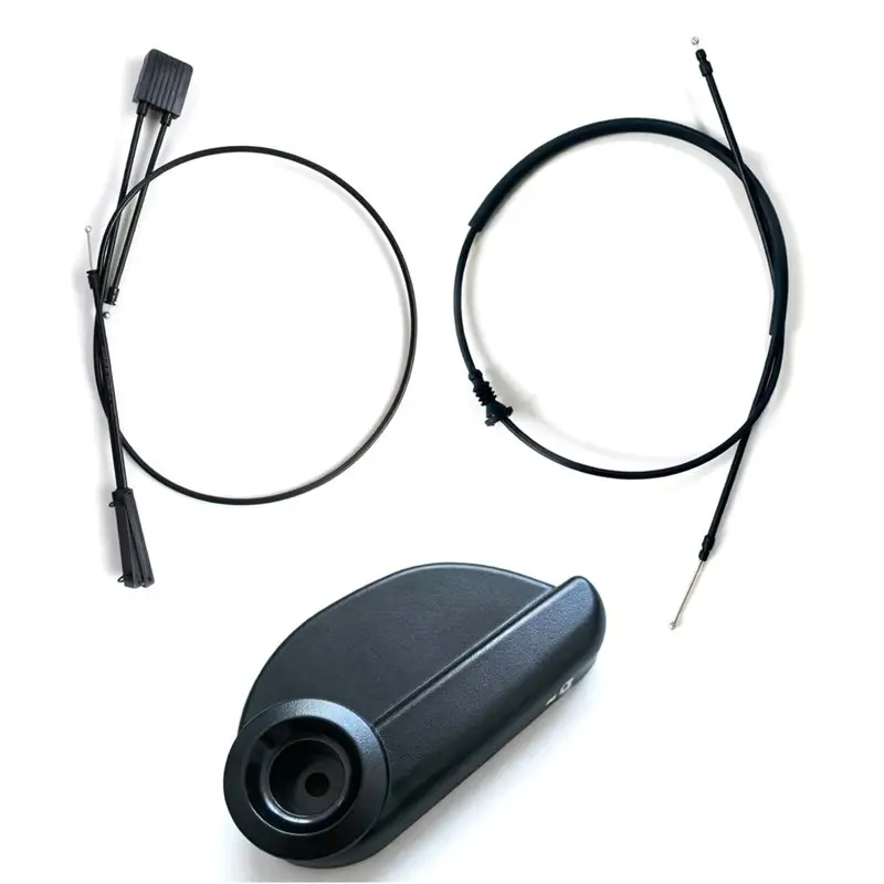 Car Hood Release Cable Handle Set For MINI F54, F55 F56, F57 F60- 51237495843 51237430846 51237307640-A91R