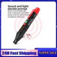 HT59 HT60 Gas Leak Detector 0-1000PPM Sound & Screen Alarm Combustible Flam mable Natural Methane Mini Gas Detector