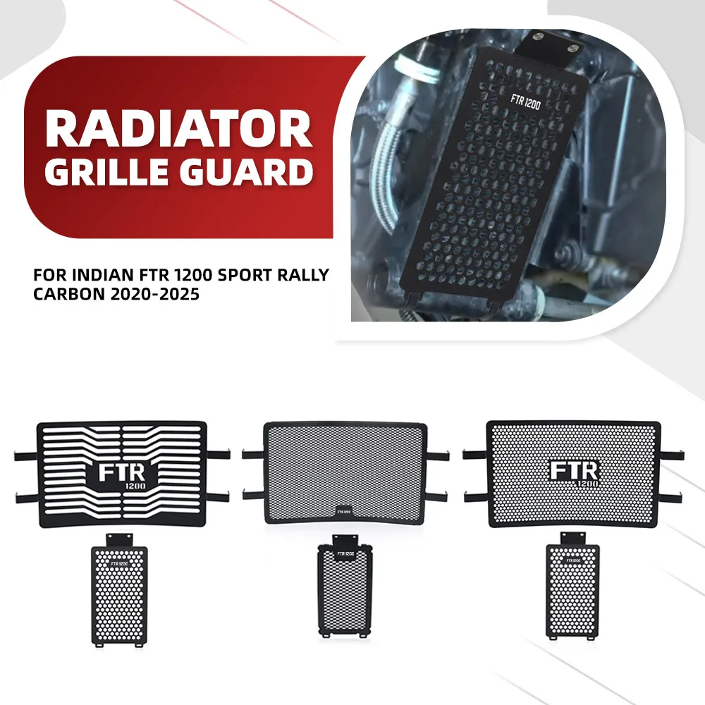 

2024 2025 FOR INDIAN FTR 1200 CARBON FTR1200 RALLY 2019-2025 2023 2022 2021 2020 Motorcycle Radiator Guard Cover Protection
