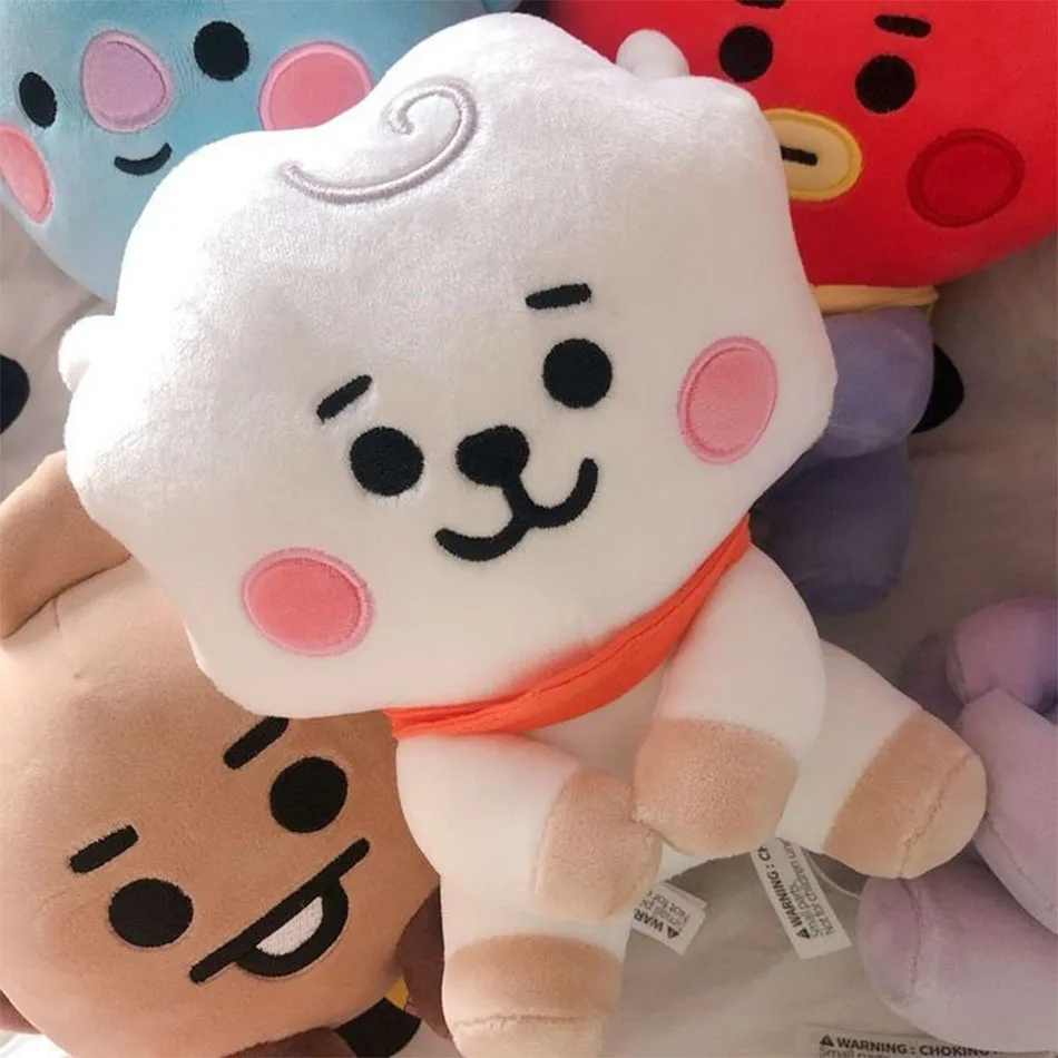 Best seller BTed 21Plush Toys Kawaii Mini Keychain Anime Pendant Ornament for Kids 12~22cm Bt Soft Stuffed Animals Doll Gift