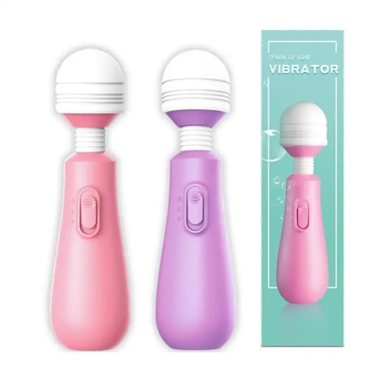 Candiway 2 Mode Silicone Cute Magic Wand G-spot Body Massager Stimulate Clitoris Orgasm Adult Product Sex Toy For Woman