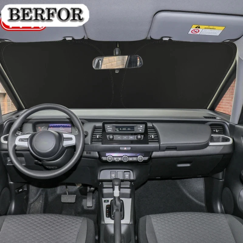 

Для Honda Fit Jazz GR 2020-2023: Солнцезащитный козырек на лобовое стекло (нано-изоляция), аксессуары для интерьера автомобиля