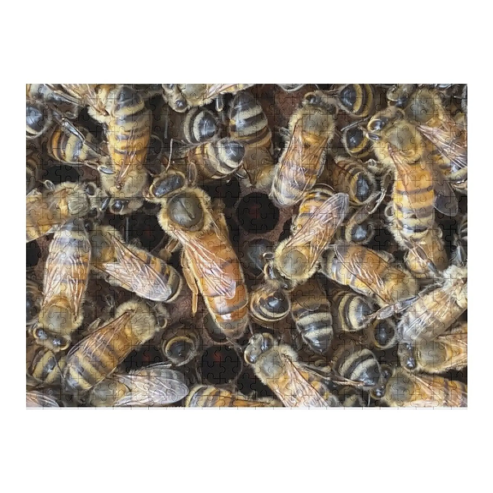 

Queen Bee Honey Bee Image Jigsaw Puzzle Custom With Photo Customized Photo Custom Baby Wooden Puzzle