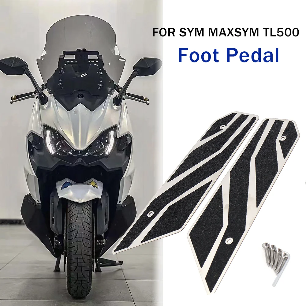 

Maxsym TL 500 New Motorcycle Driver Pedals Foot Pegs Footrests Kit For SYM MAXSYM TL500