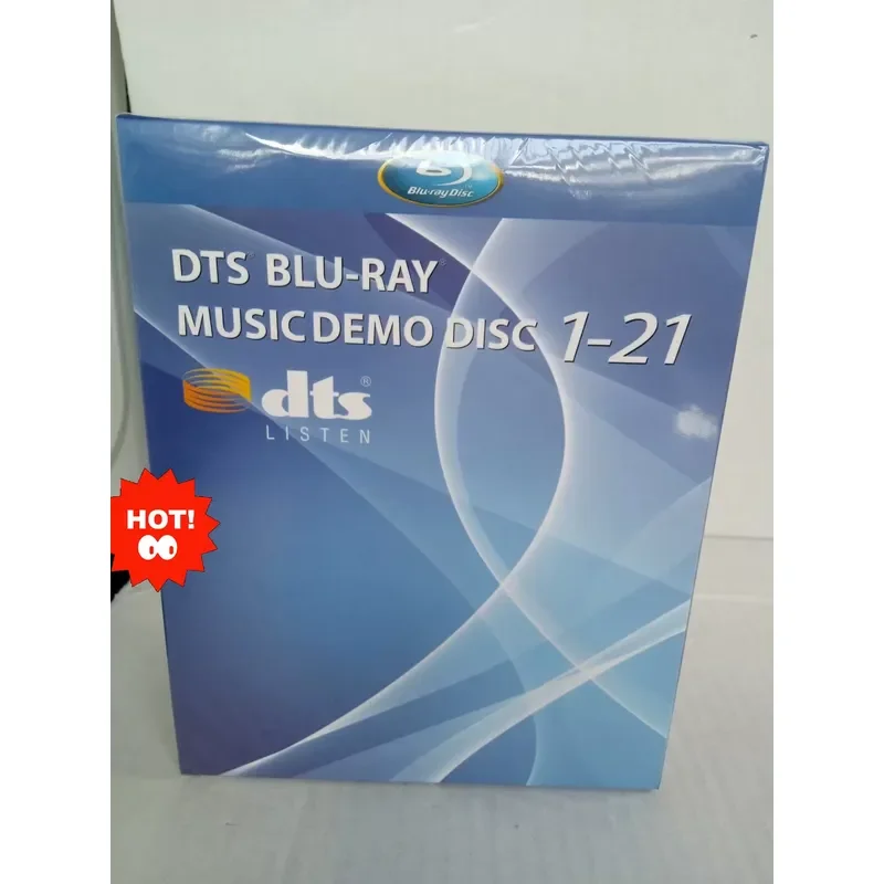 DTS Blu-ray Shock Wave Test Disc 1 to 21 Disc